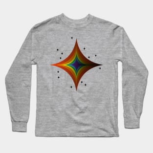 Rainbow star Long Sleeve T-Shirt